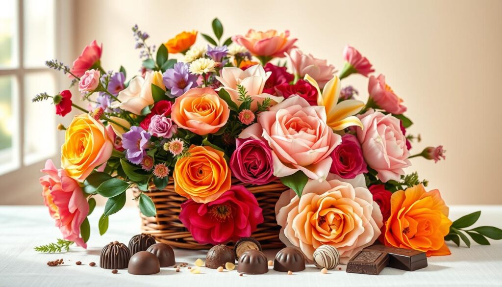 flowers and chocolate gifts
